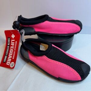 water shoes lifeguard indoor outdoor use comfort & safety machine washable 11/12
